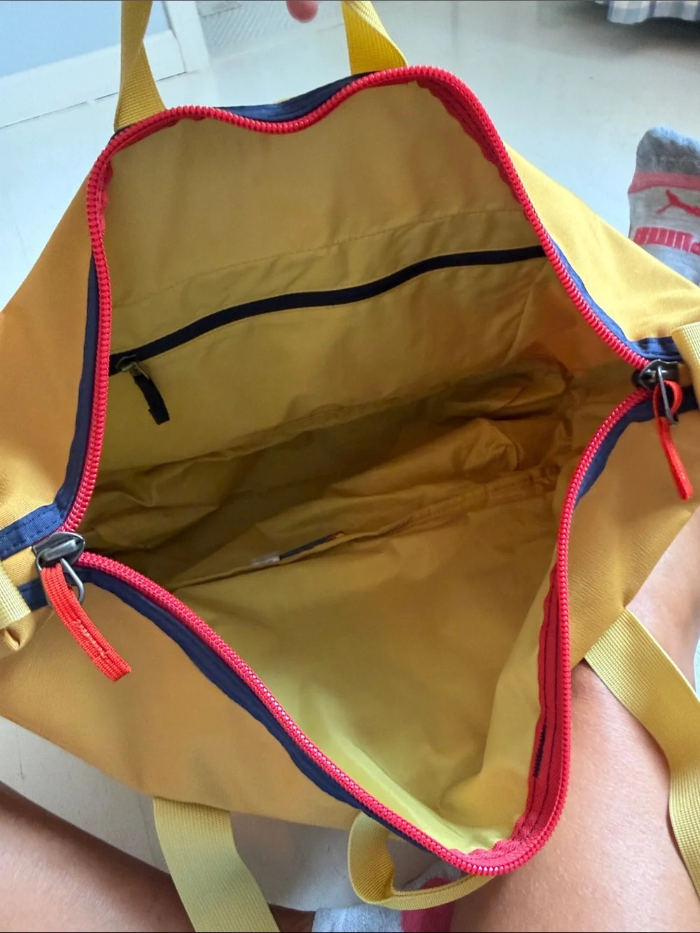 cotopaxi viaje weekend 35l Mustard Yellow and Navy Convertible Tote